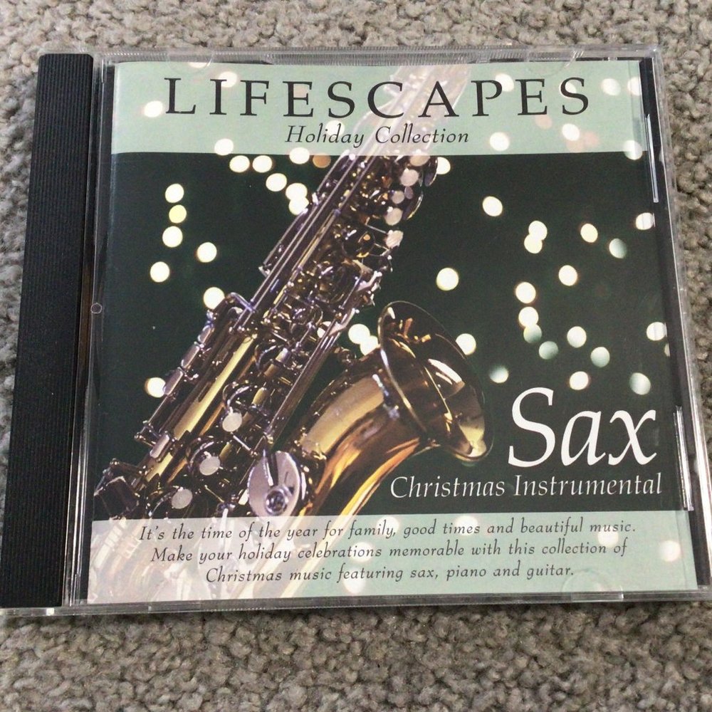 Lifescapes Holiday Collection Sax Christmas Instrumental CD